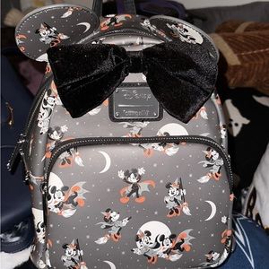 Halloween Minnie and Mickey loungefly